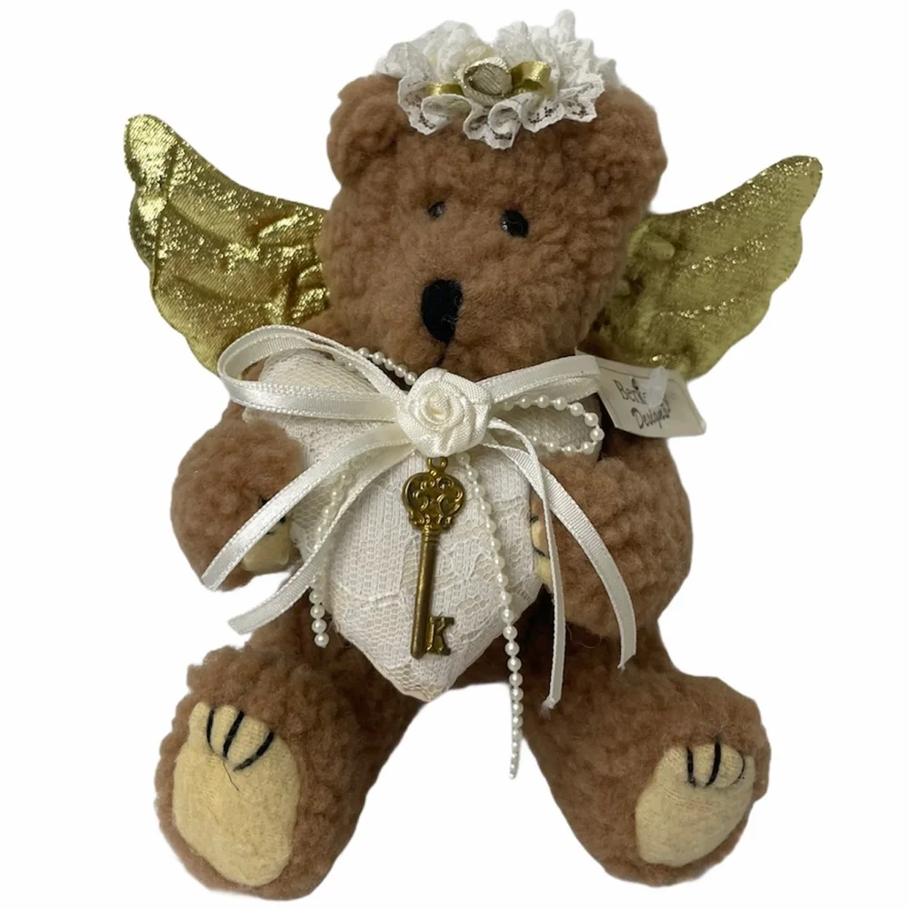 Vintage Angel Bear “Key To My Heart Berkeley Designs Original Home Vintage 90s
